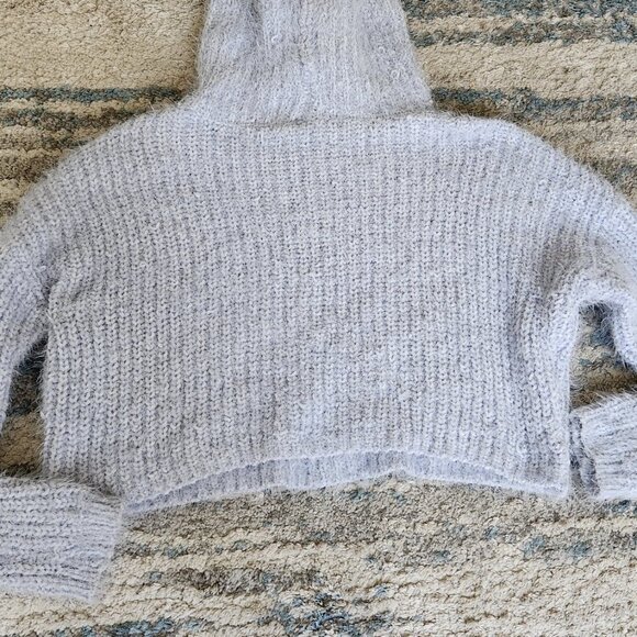 LA Hearts Sweater Women Small Blue Turtleneck Long Sleeve Chunky Knit - Picture 8 of 15